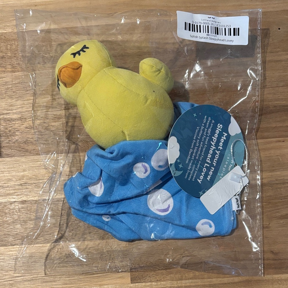 Splish Splash Sleepyhead Lovey